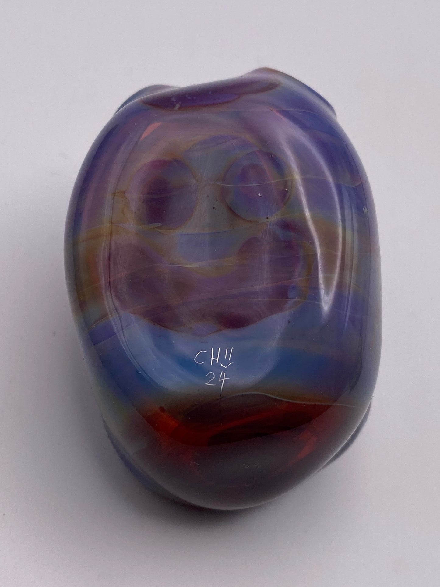 Cy Guy Pendant - Amber Purple