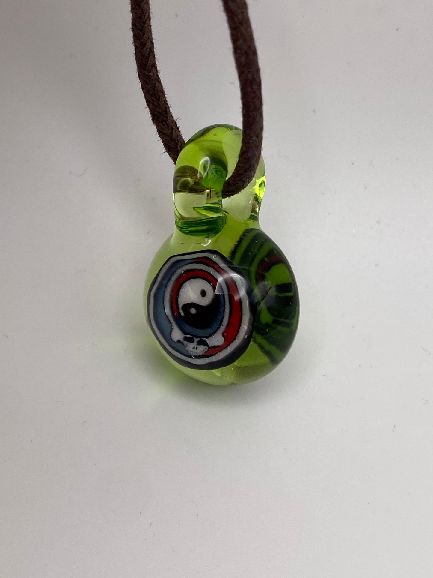 Grateful Dead Yin Yang pendant - Absinthe