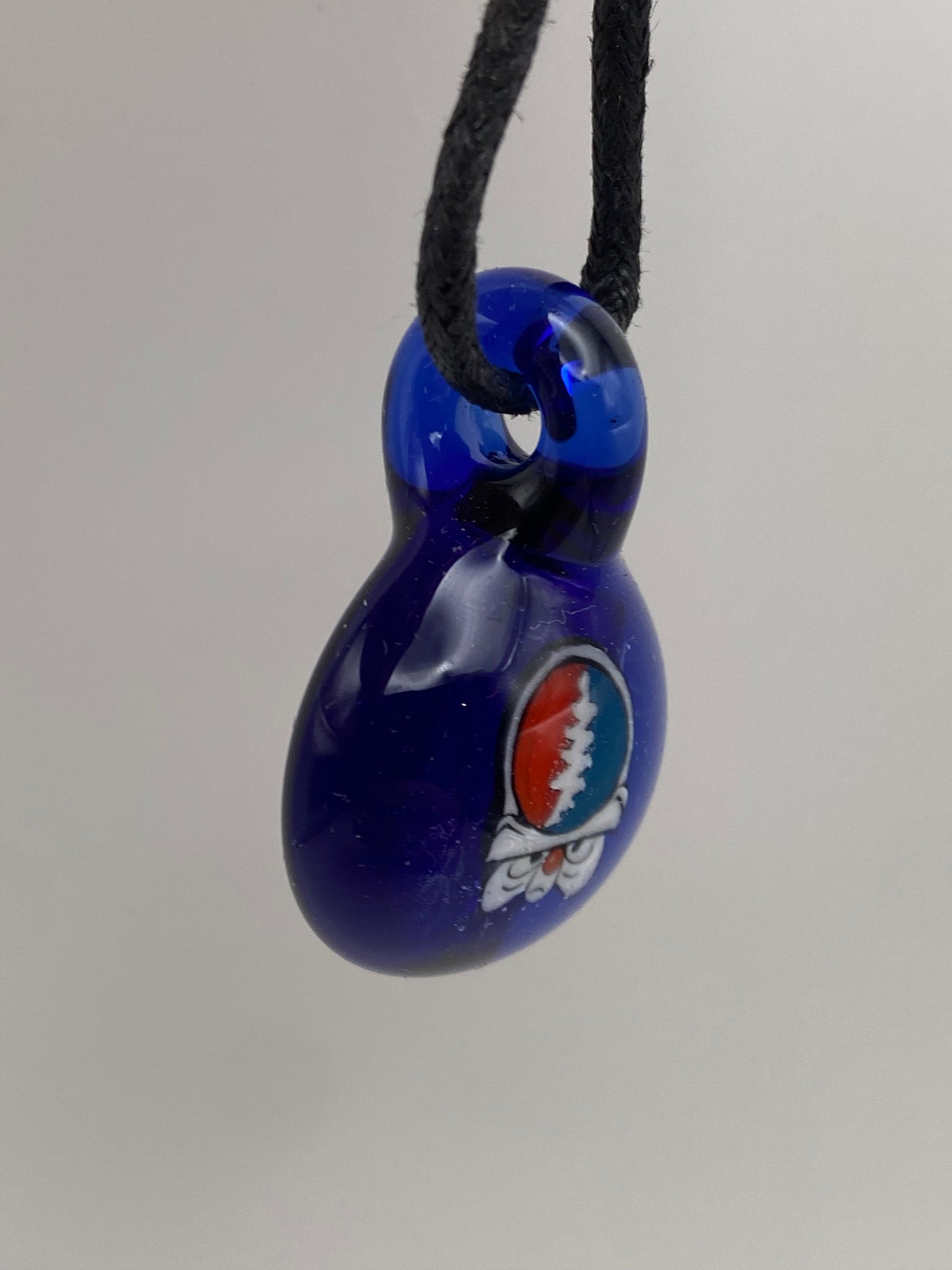 Grateful Dead Brain Pendant - Lite Cobalt