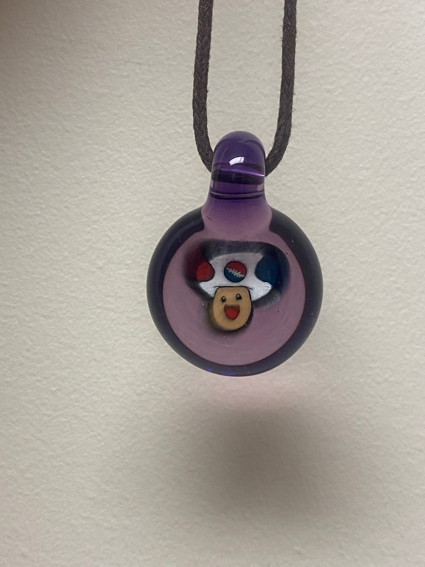 Grateful Dead Toad - CFL (color shifting) Pendant - Potion