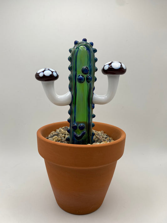 Cactus Sculpture - Mushroom Arms