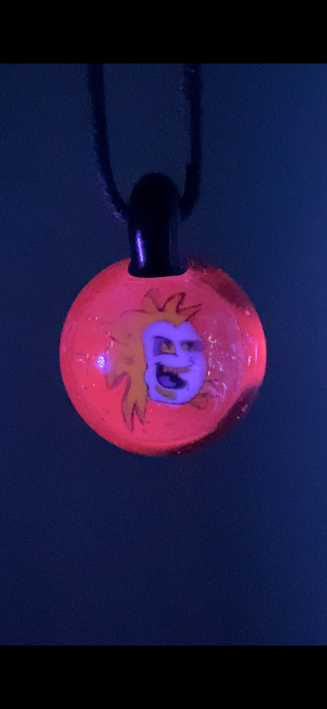 Beetlejuice - Dichroic UV Pendant