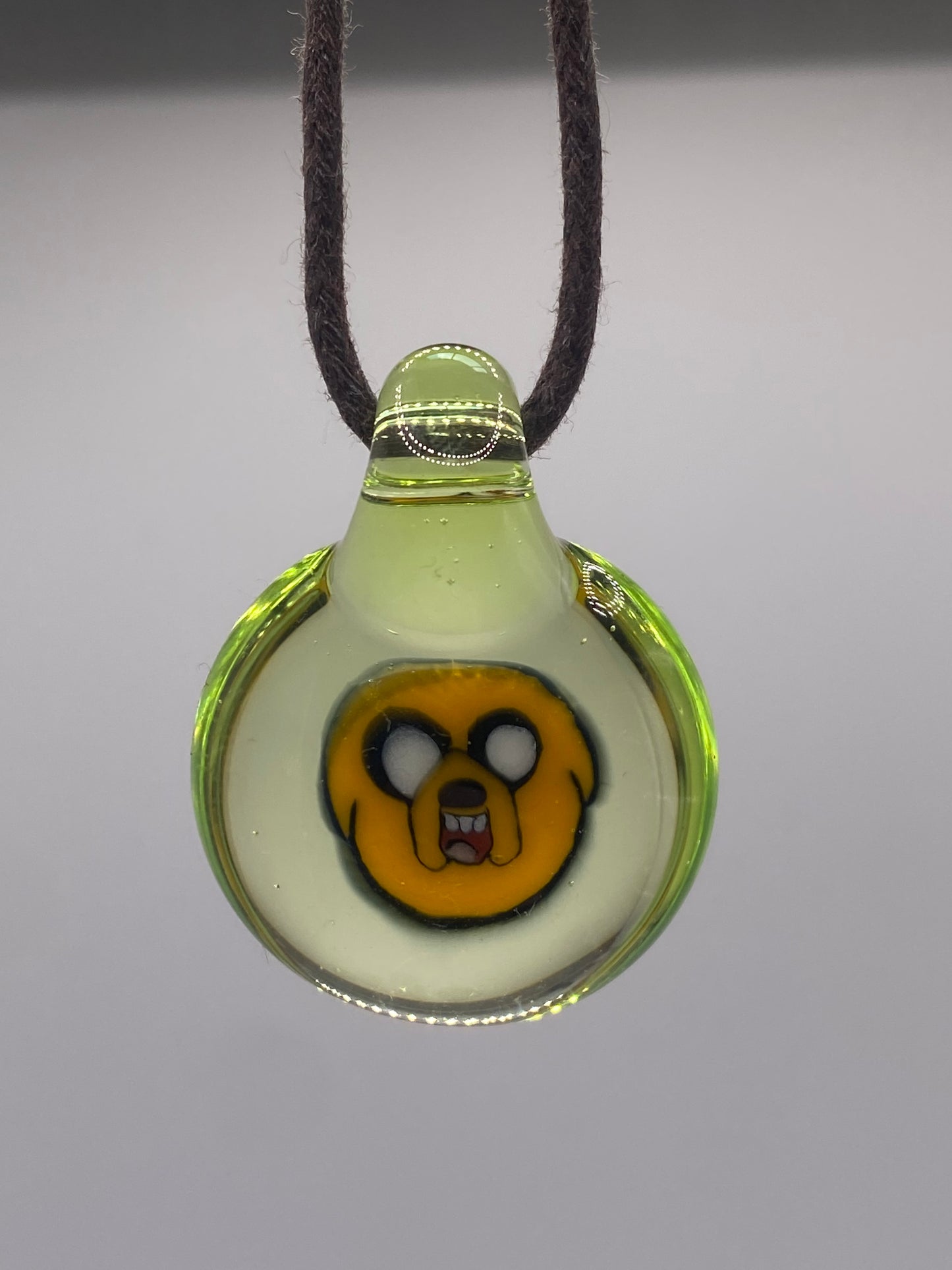 Jake the Dog Pendant - light green