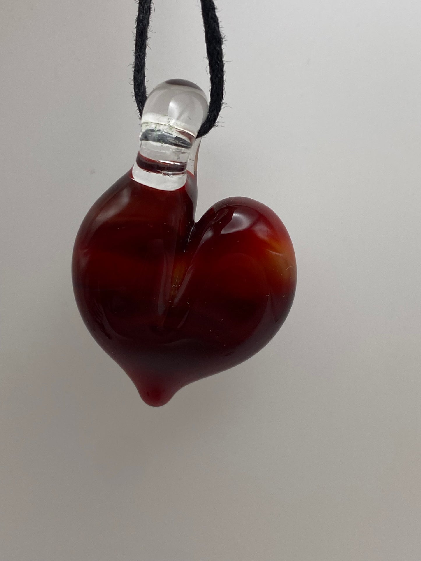 Heart Pendant - Ruby