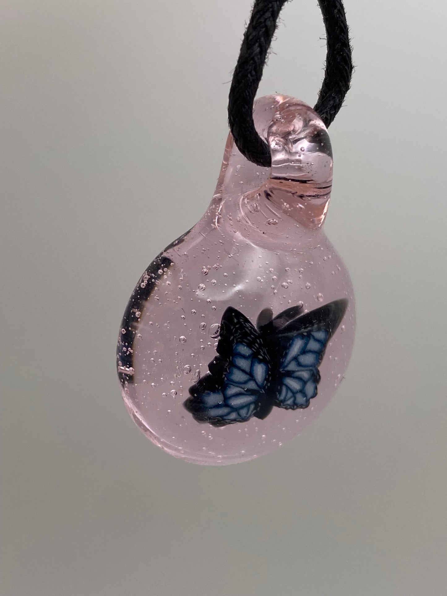 Butterfly Pendant - Pink