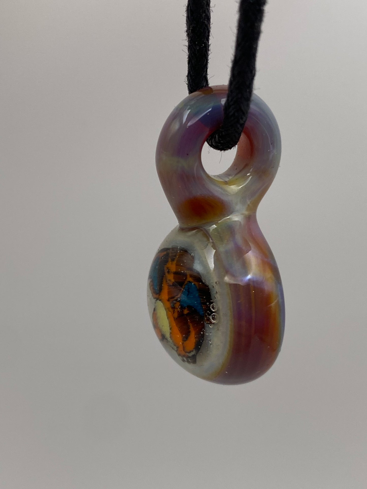 Charizard Pendant - Amber Purple