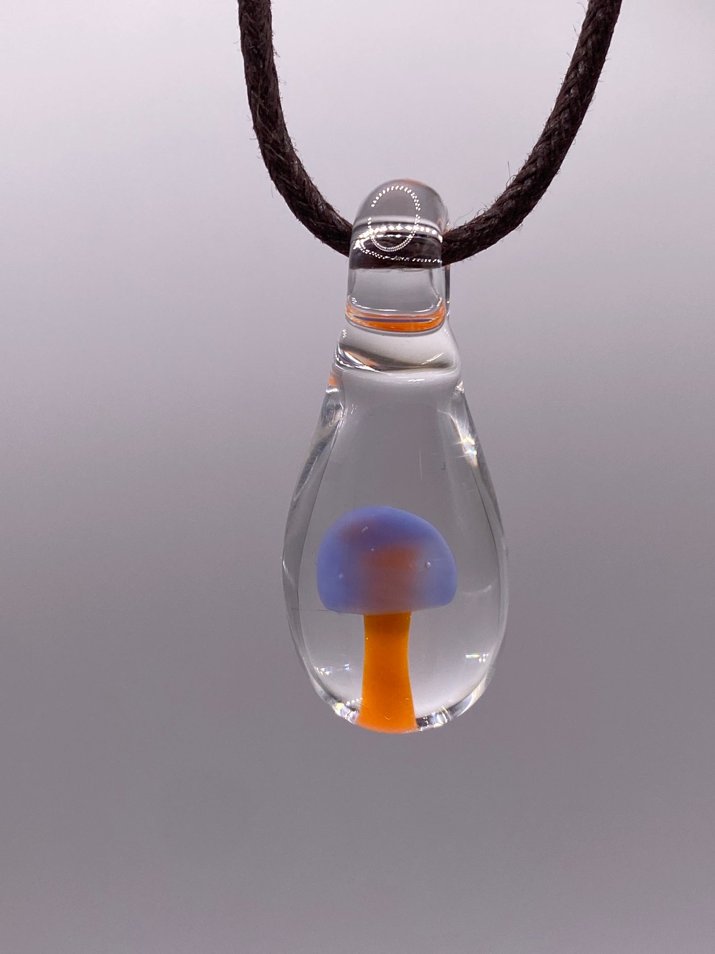 Mushroom Pendant - Blue Cheese and Lava