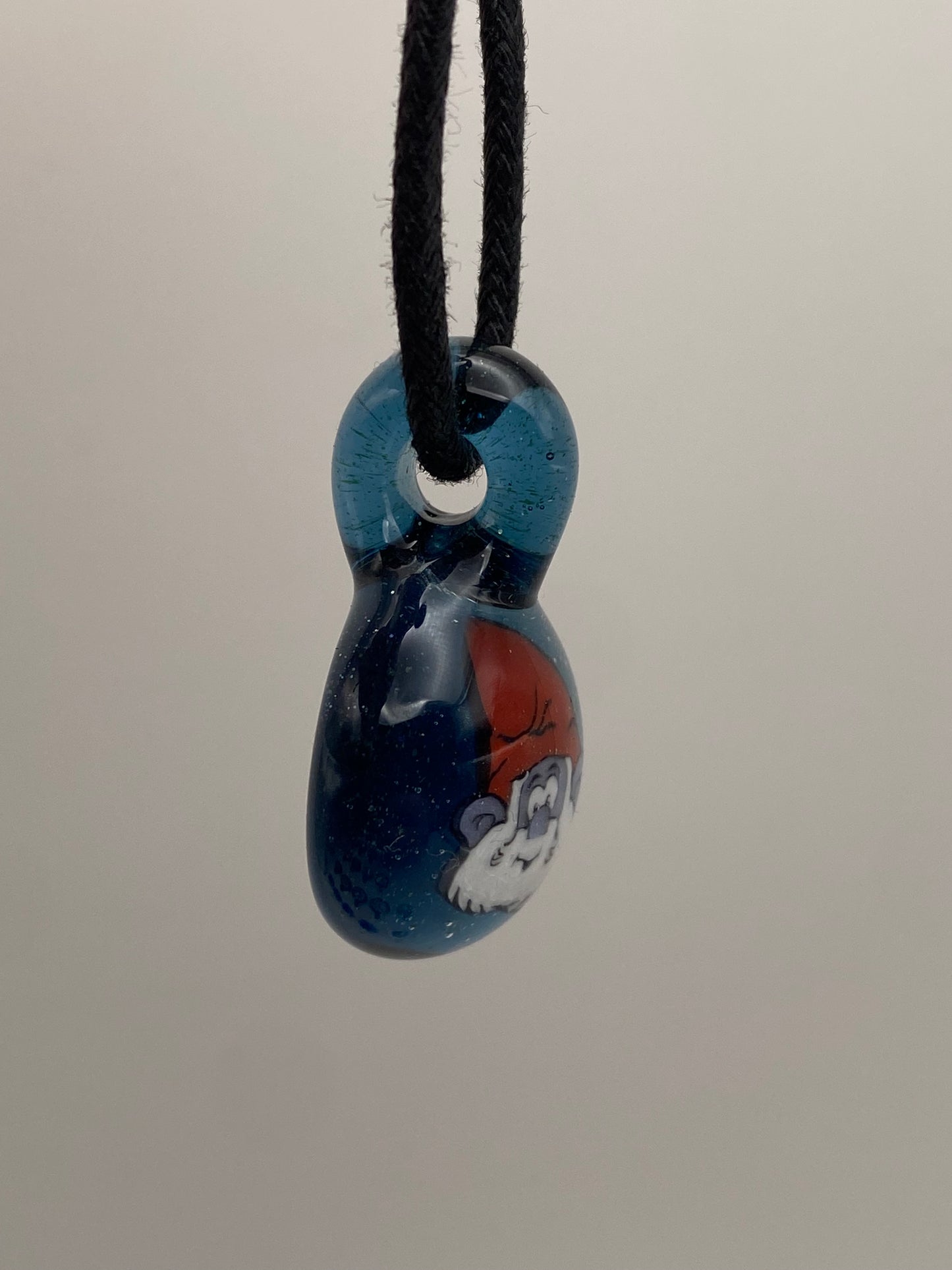 Papa Smurf Pendant - Blue Stardust